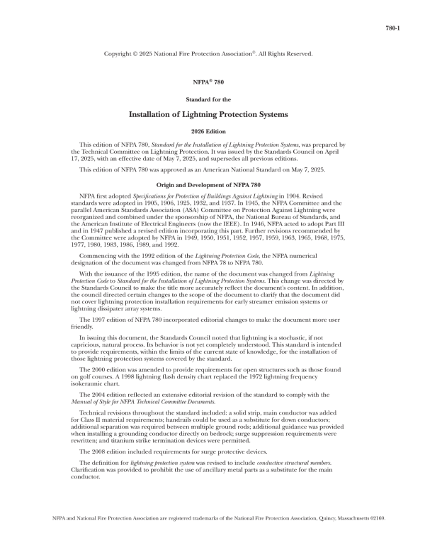 NFPA 780 PDF NFPA 780 PDF